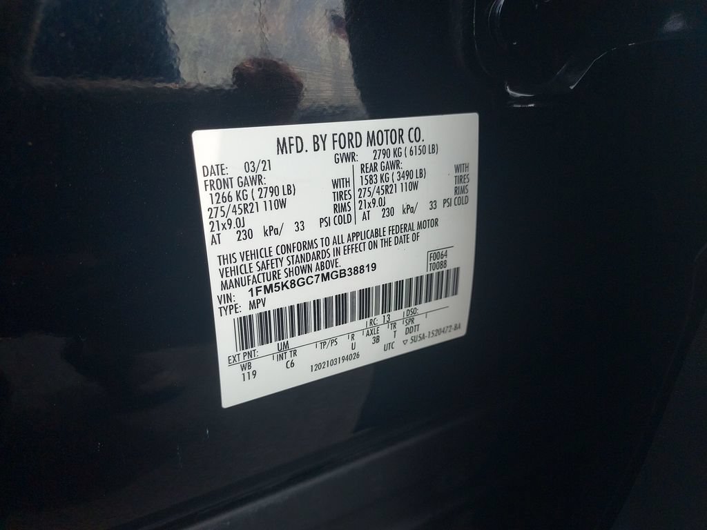 Used 2021 Ford Explorer ST w/ Equipment Group 401A AWD/4WD image 26