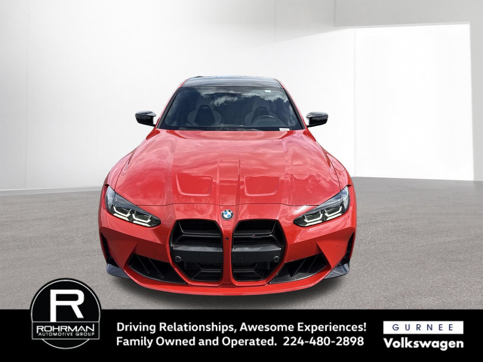 Used 2021 BMW M3 Competition w/ Parking Assistance Package RWD image 3