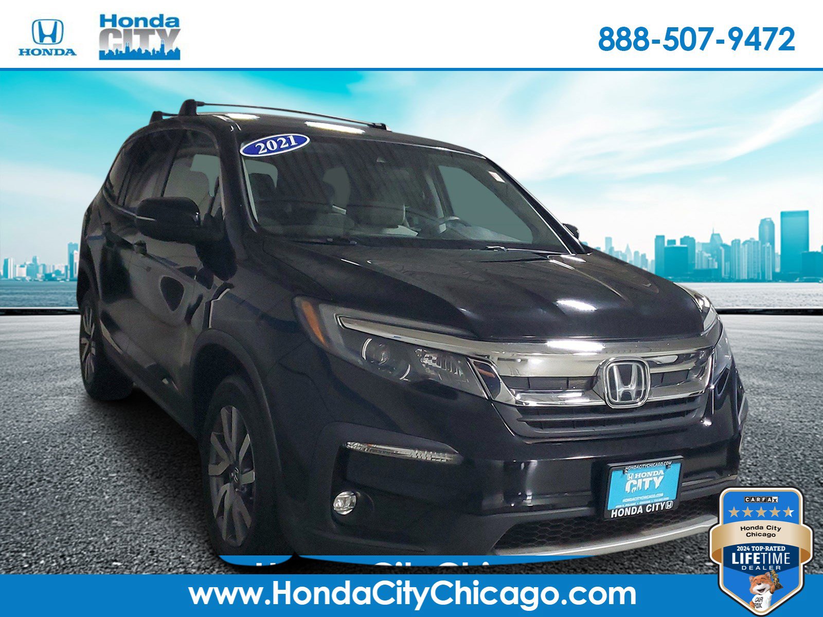 Used 2021 Honda Pilot EX