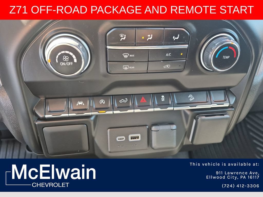 Used 2024 Chevrolet Silverado 1500 Custom Trail Boss AWD/4WD image 25