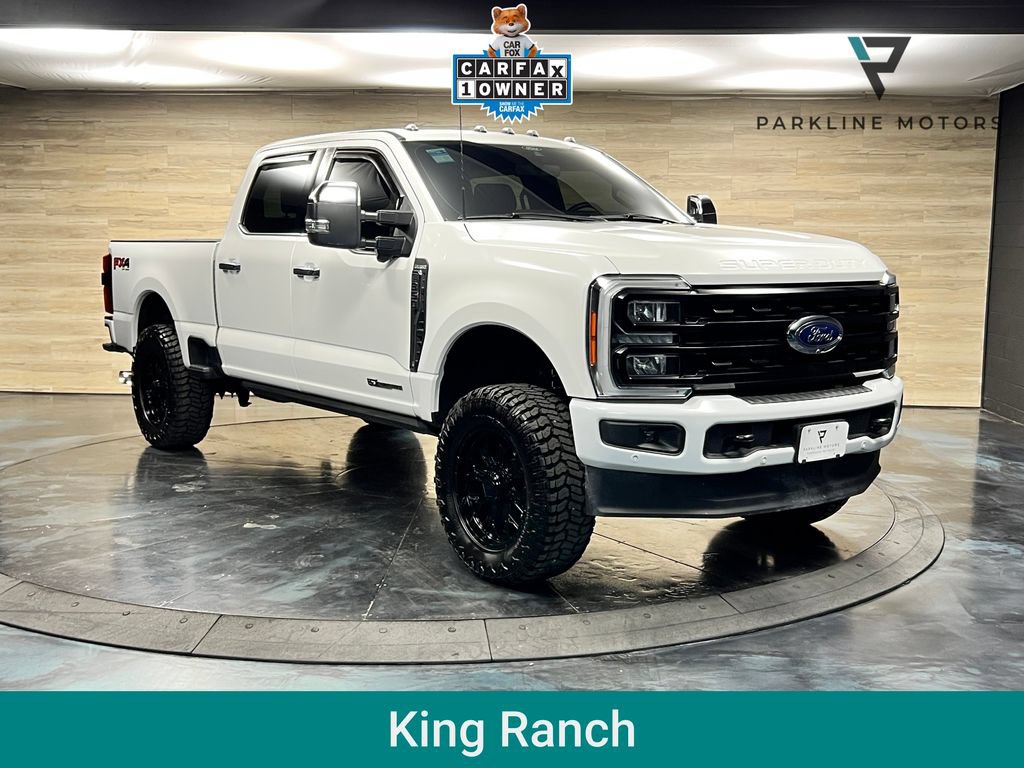 Used 2024 Ford F350 King Ranch w/ Chrome Package AWD/4WD 360° Tour
