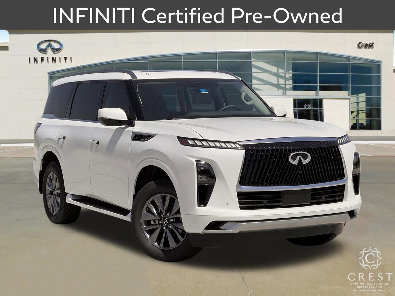 Certified 2026 INFINITI QX80 Pure w/ Cargo Package