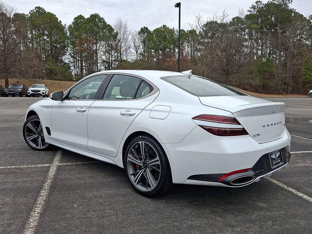 Certified 2025 Genesis G70 2.5T w/ Sport Prestige Package image 11