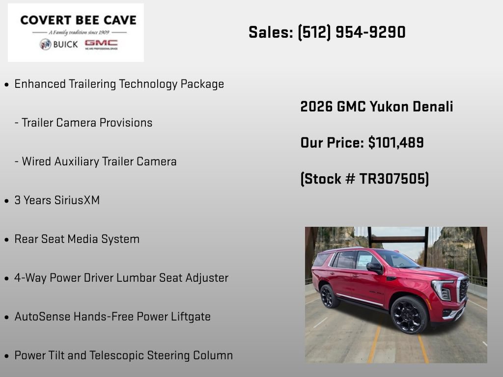 New 2026 GMC Yukon Denali AWD/4WD image 36