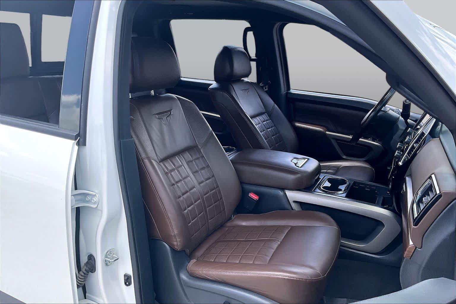 Used 2021 Nissan Titan Platinum Reserve w/ Off Road Protection Package AWD/4WD image 9