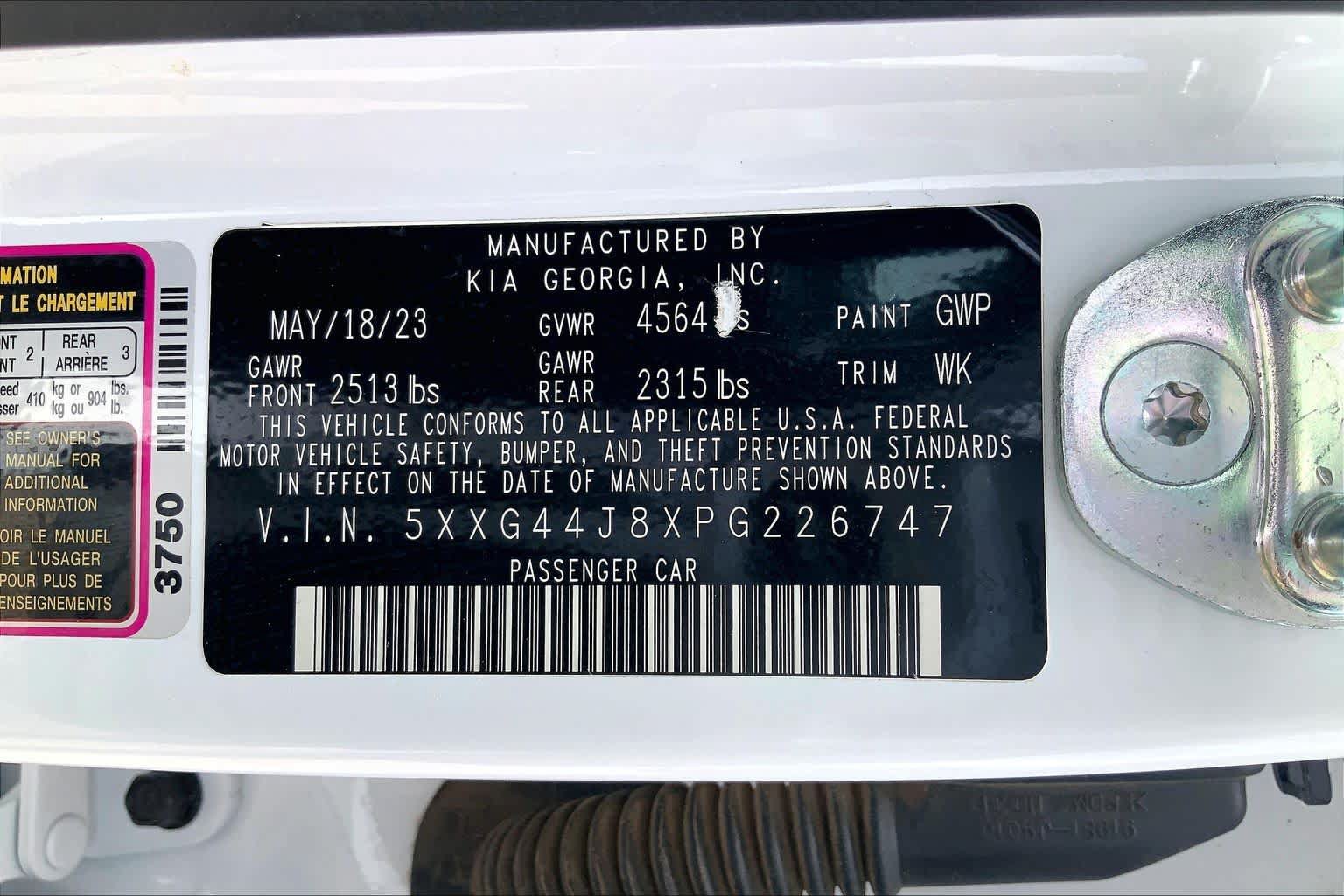 Certified 2023 Kia K5 GT FWD image 31