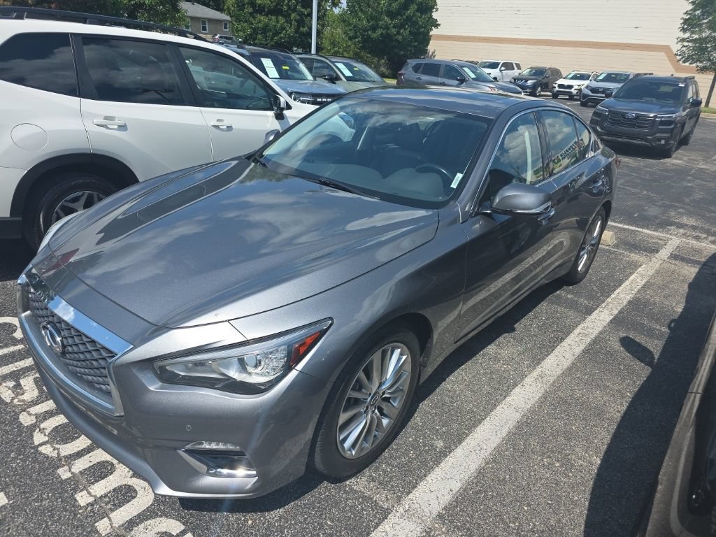 Used 2021 INFINITI Q50 Luxe AWD/4WD image 1