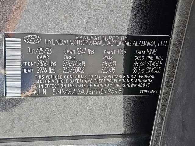 Used 2023 Hyundai Santa Fe SEL AWD/4WD image 38