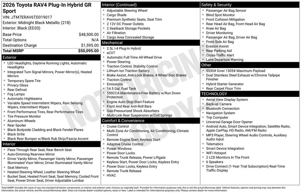 Used 2026 Toyota RAV4 AWD Plug-in Hybrid image 35