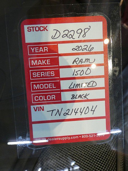 New 2026 RAM 1500 Limited image 37