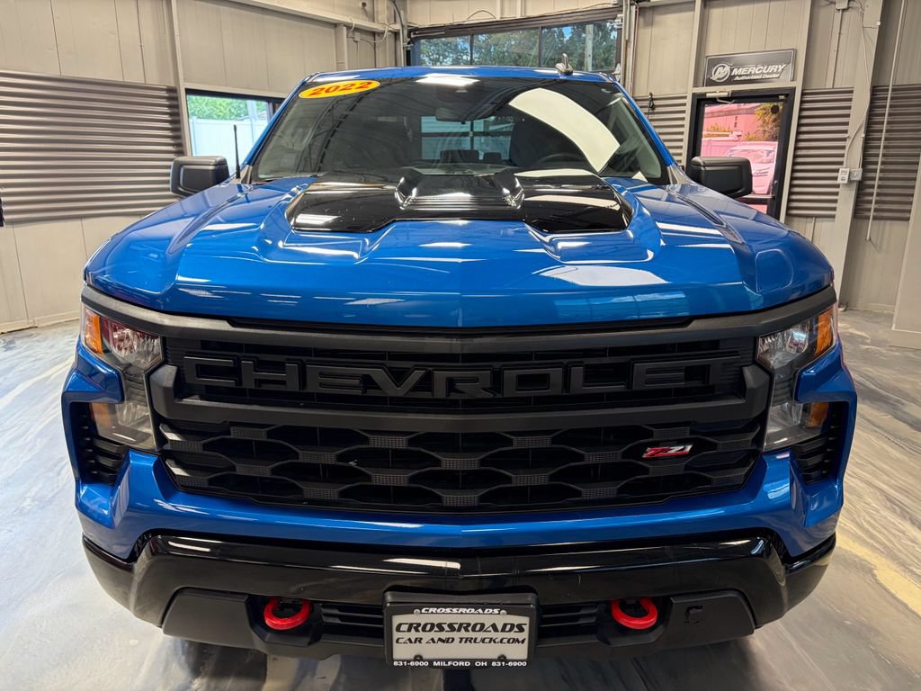 Used 2022 Chevrolet Silverado 1500 Custom Trail Boss w/ LPO, Dark Essentials Package AWD/4WD image 33