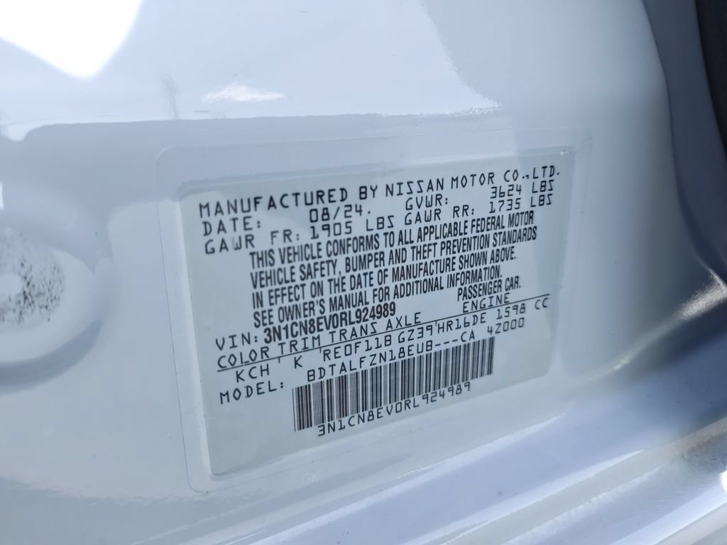 Used 2024 Nissan Versa SV FWD image 25