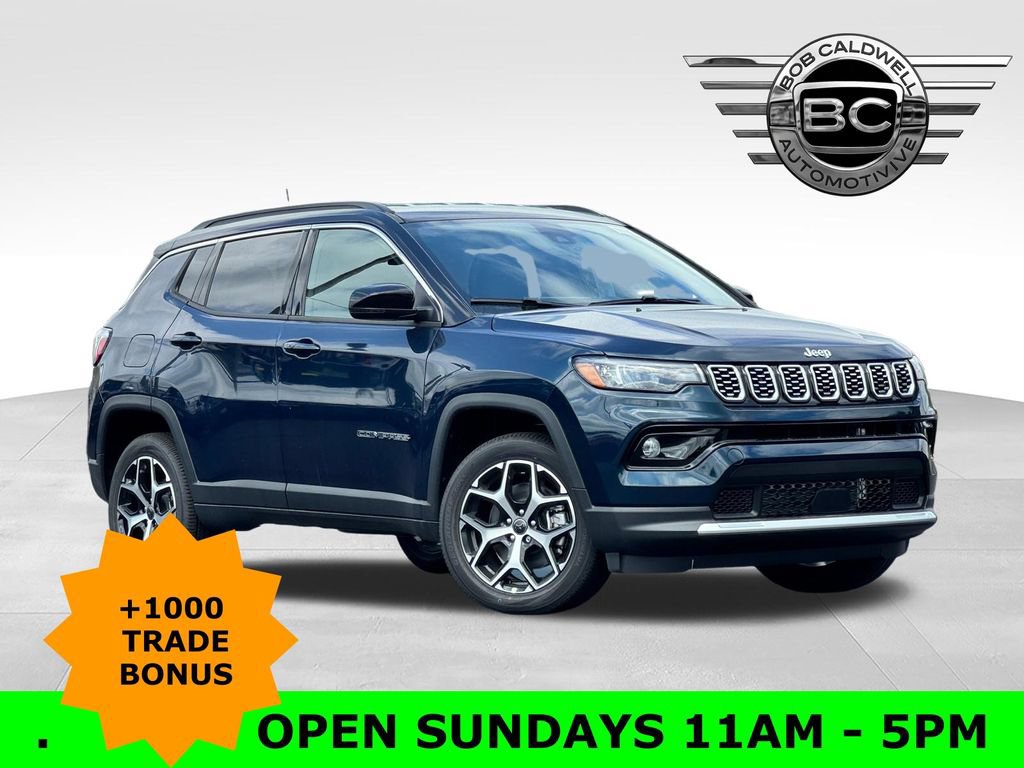 New 2026 Jeep Compass Limited AWD/4WD 360° Tour