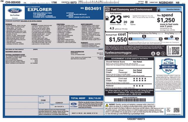Used 2022 Ford Explorer XLT image 11