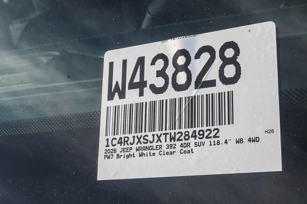 New 2026 Jeep Wrangler Unlimited Rubicon 392 w/ Quick Order Package 27X Moab AWD/4WD image 29