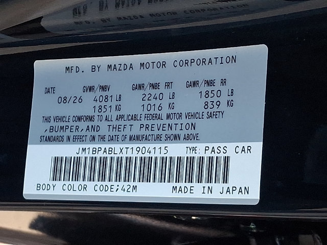 New 2026 MAZDA MAZDA3 s Sport FWD image 21