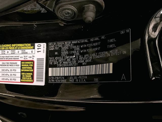 Used 2018 Toyota Sienna LE FWD image 35