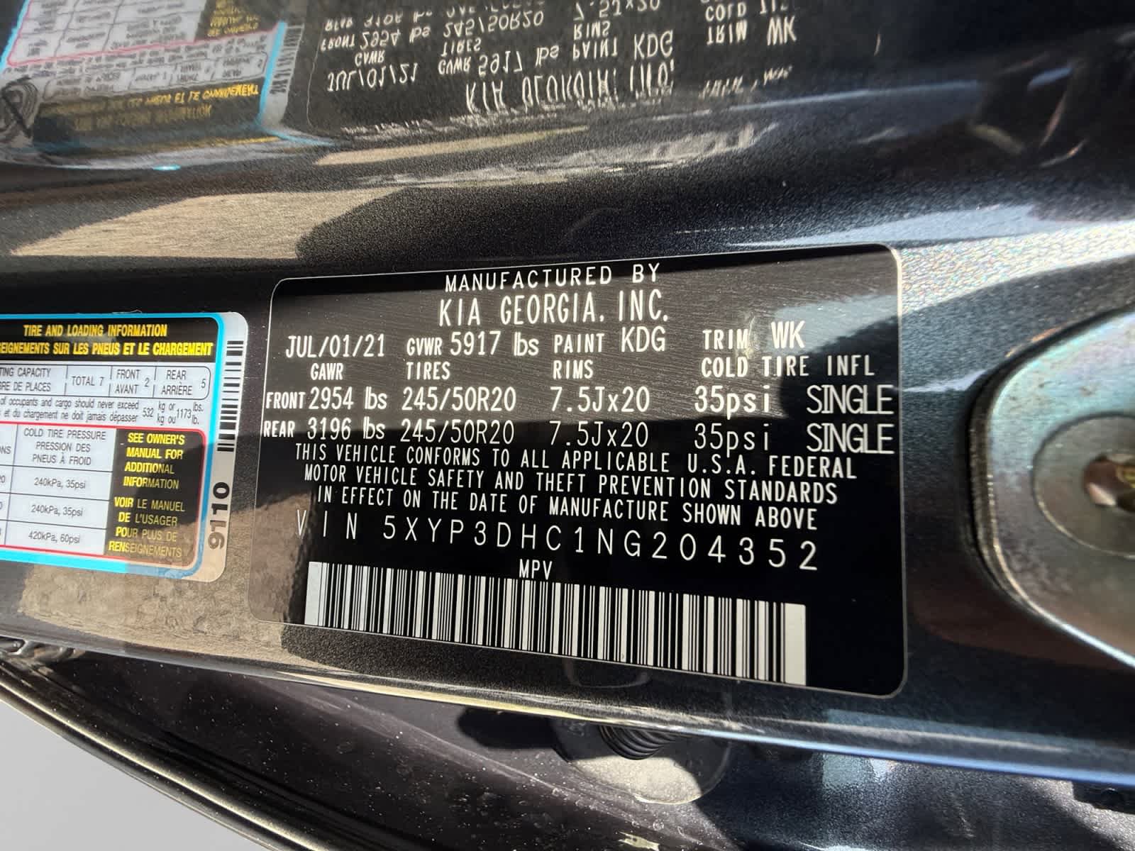 Used 2022 Kia Telluride EX w/ EX Premium Package AWD/4WD image 25