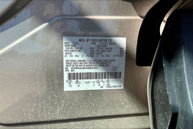 Used 2017 Ford Edge SEL w/ Equipment Group 201A image 28