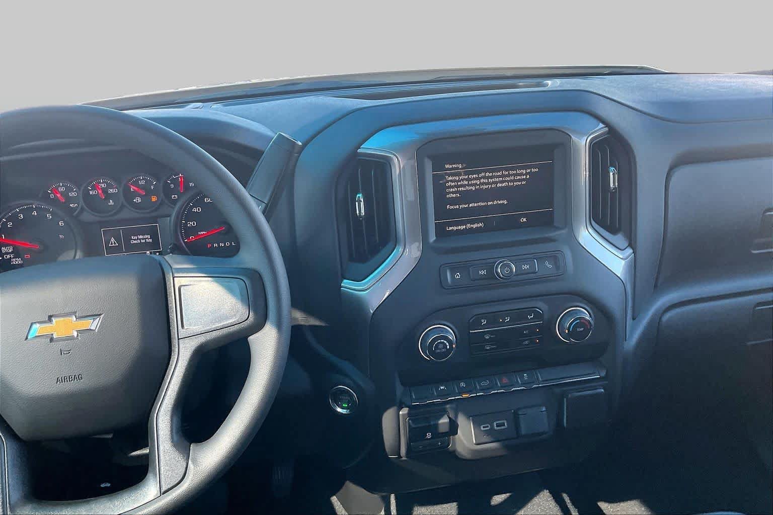 New 2026 Chevrolet Silverado 1500 Custom w/ Turbomax Blackout Package AWD/4WD image 6