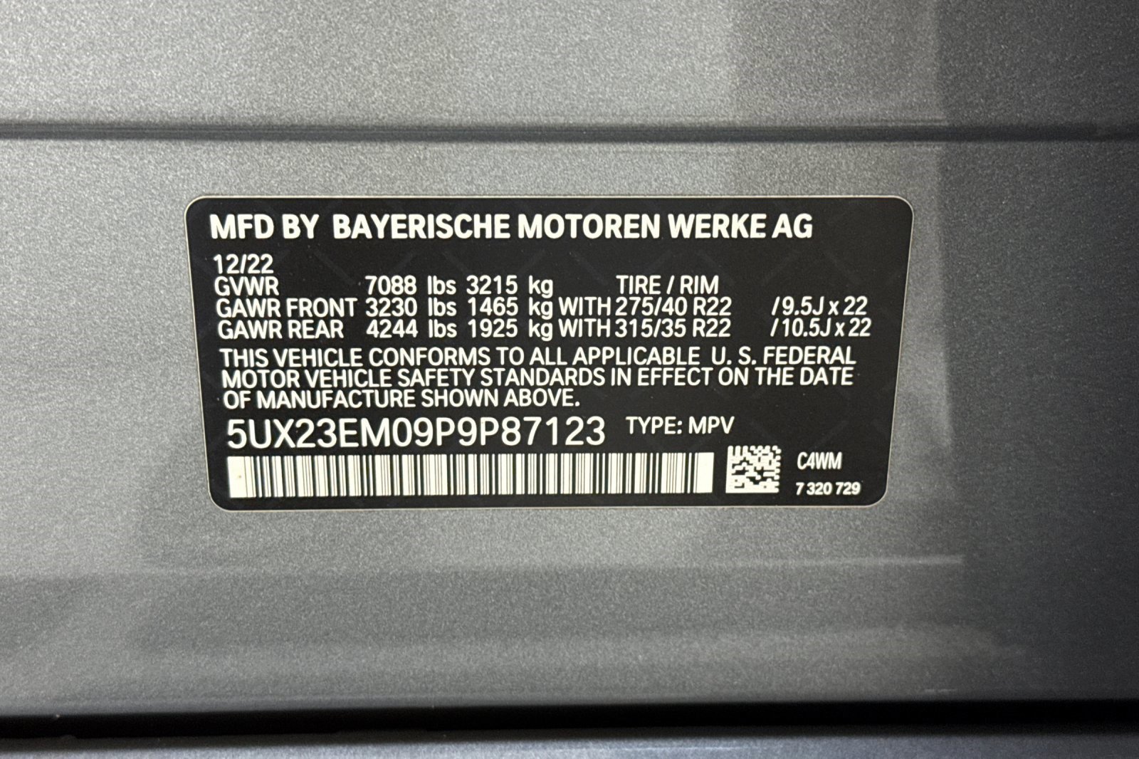 Used 2023 BMW X7 xDrive40i w/ M Sport Package image 21