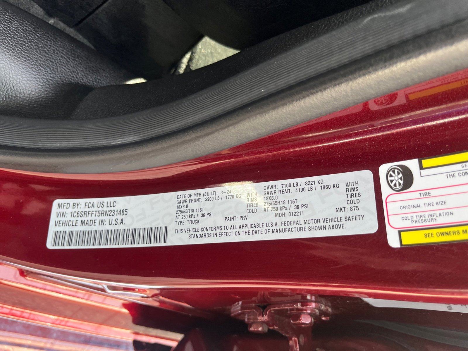 Certified 2024 RAM 1500 Big Horn image 26