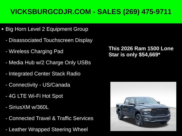 New 2026 RAM 1500 4x4 Crew Cab image 32