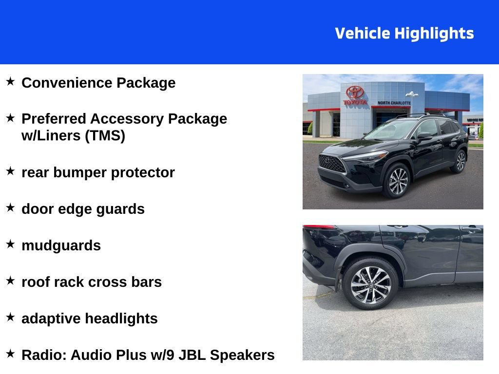 Used 2024 Toyota Corolla Cross XLE w/ Convenience Package AWD/4WD image 4