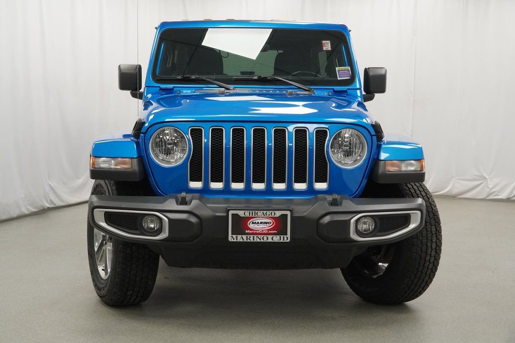 Certified 2022 Jeep Wrangler Unlimited Sahara w/ Cold Weather Group image 7