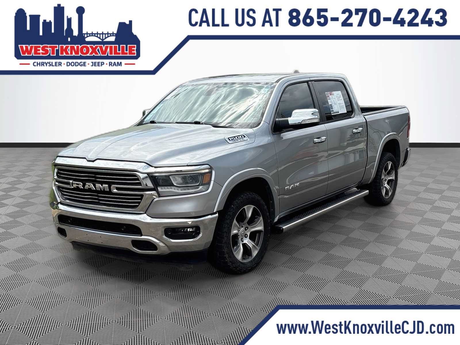 Certified 2019 RAM 1500 Laramie AWD/4WD image 1