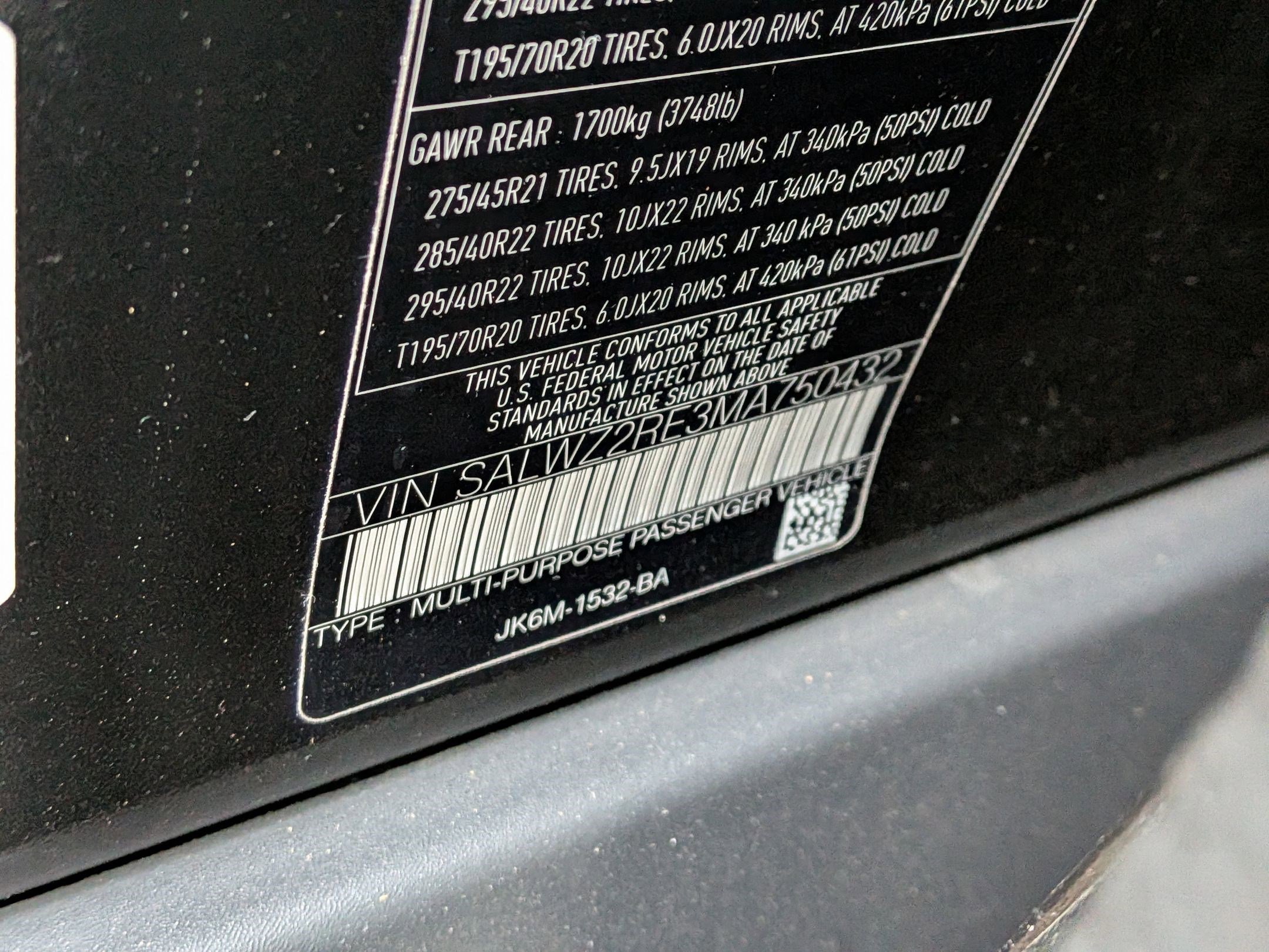 Used 2021 Land Rover Range Rover Sport SVR image 33