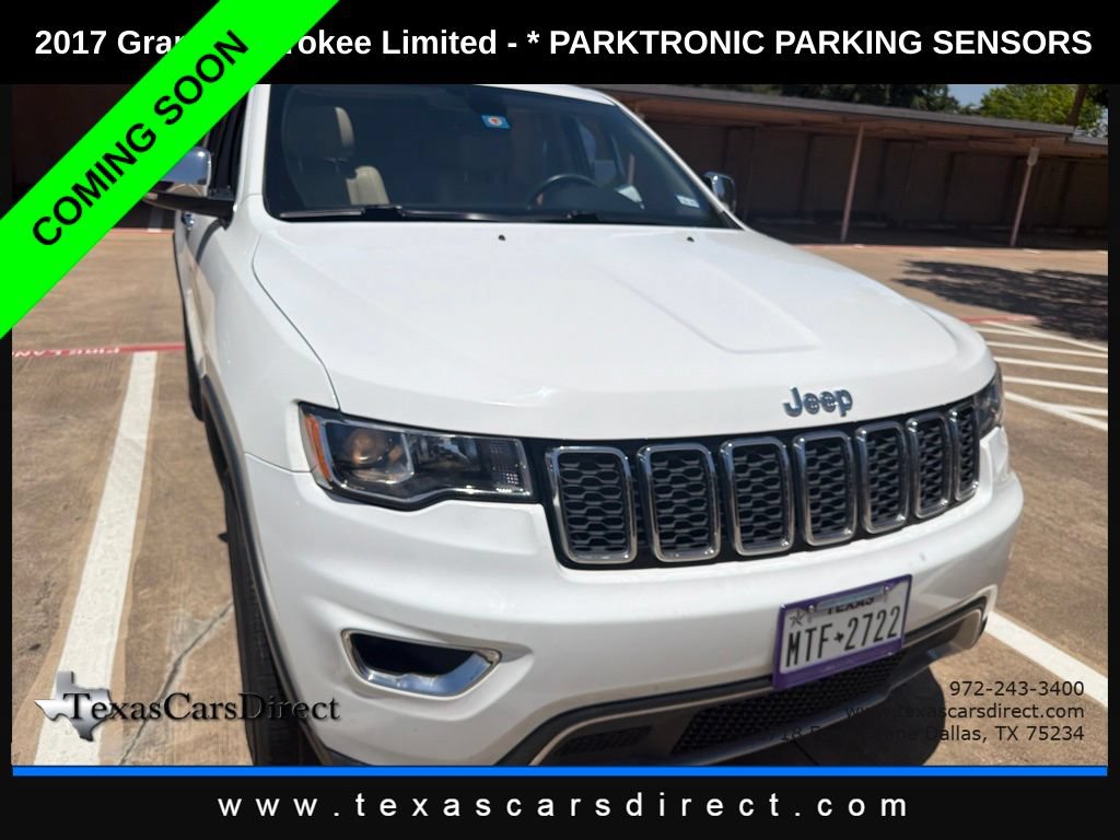 Used 2017 Jeep Grand Cherokee Limited w/ Trailer Tow Group IV RWD image 3
