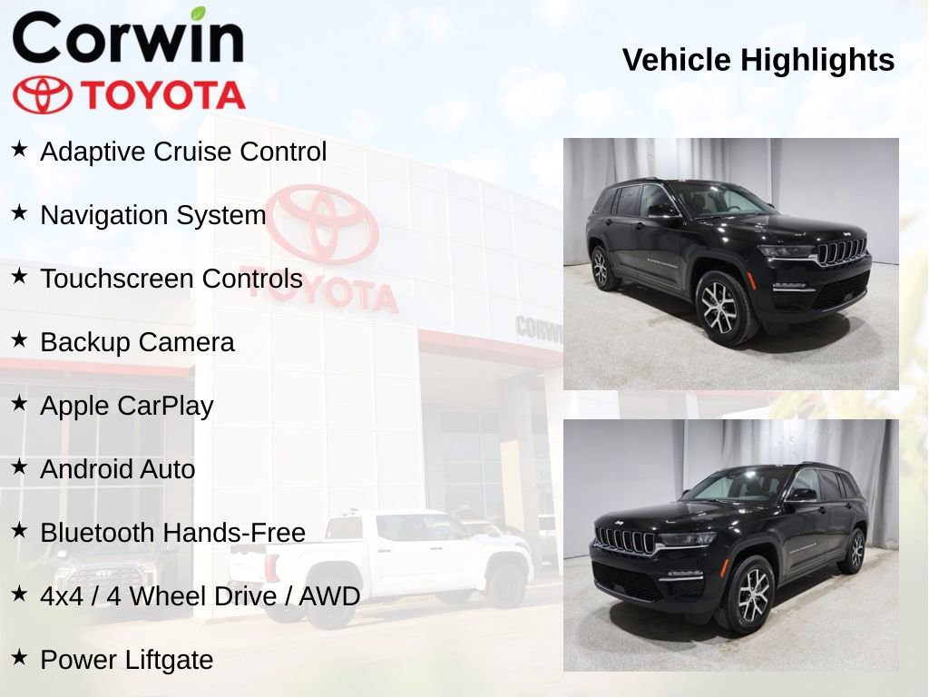 Used 2024 Jeep Grand Cherokee Limited AWD/4WD image 11