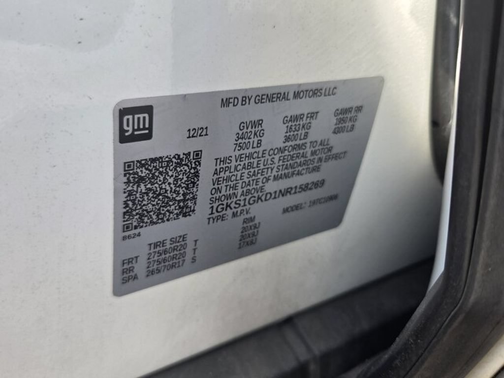 Used 2022 GMC Yukon XL SLT w/ SLT Premium Package RWD image 20