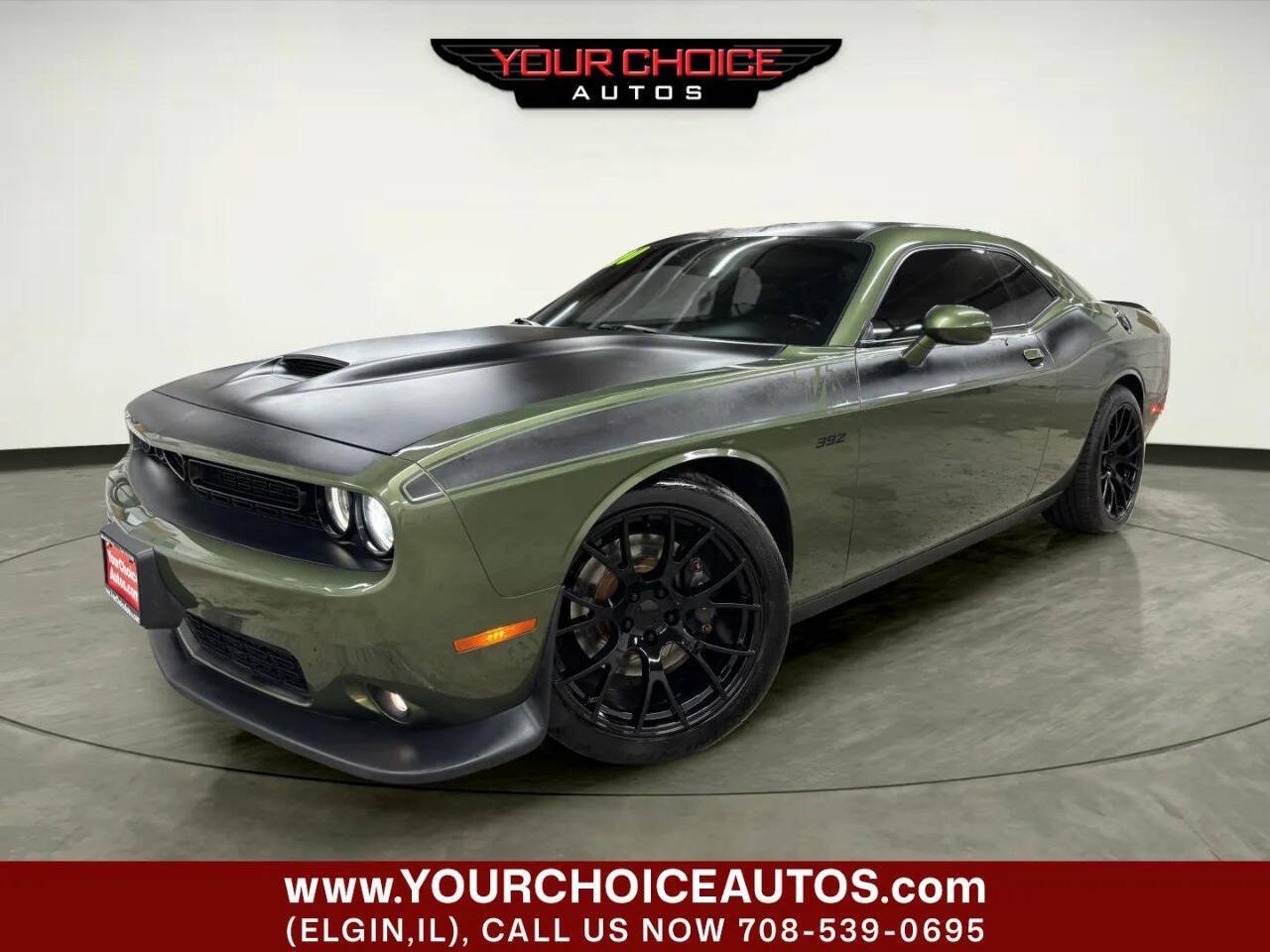 Used 2020 Dodge Challenger R/T Scat Pack w/ T/A Package RWD image 2