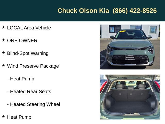 Certified 2023 Kia Niro Wind w/ Wind Preserve Package FWD image 5