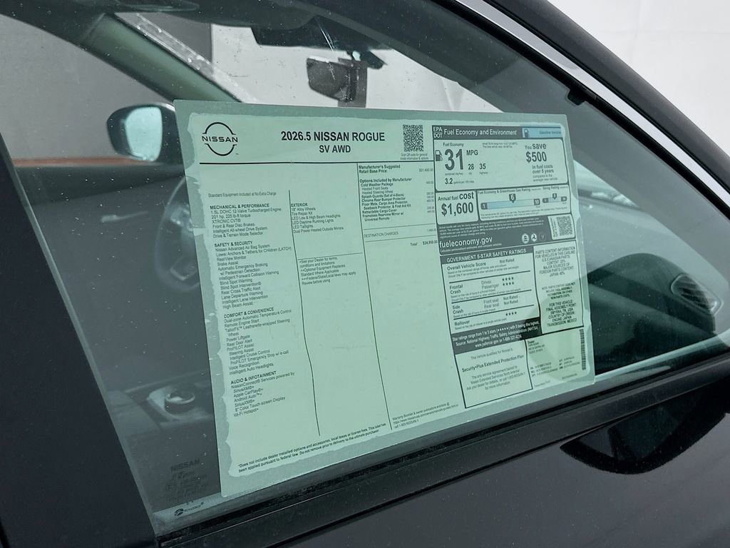 New 2026 Nissan Rogue SV image 13