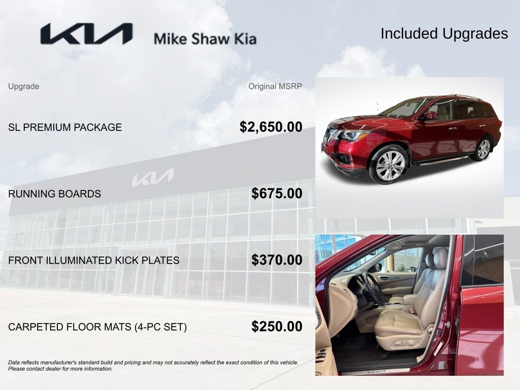 Used 2019 Nissan Pathfinder SL w/ SL Premium Package image 3