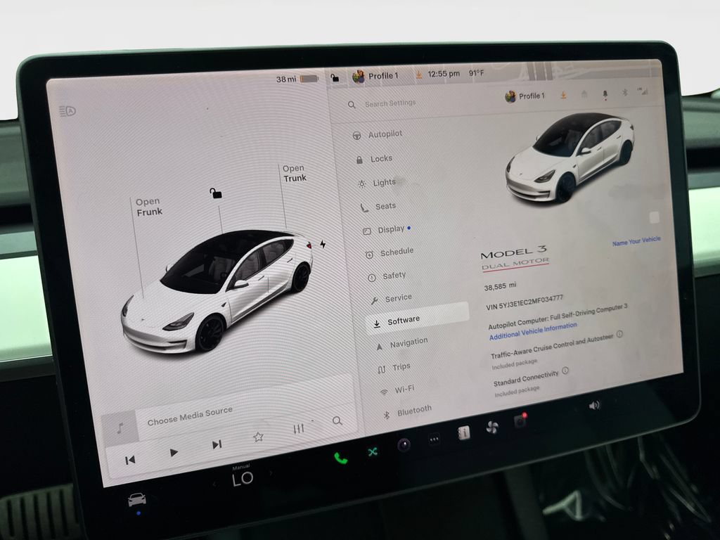 Used 2021 Tesla Model 3 Performance AWD/4WD image 61