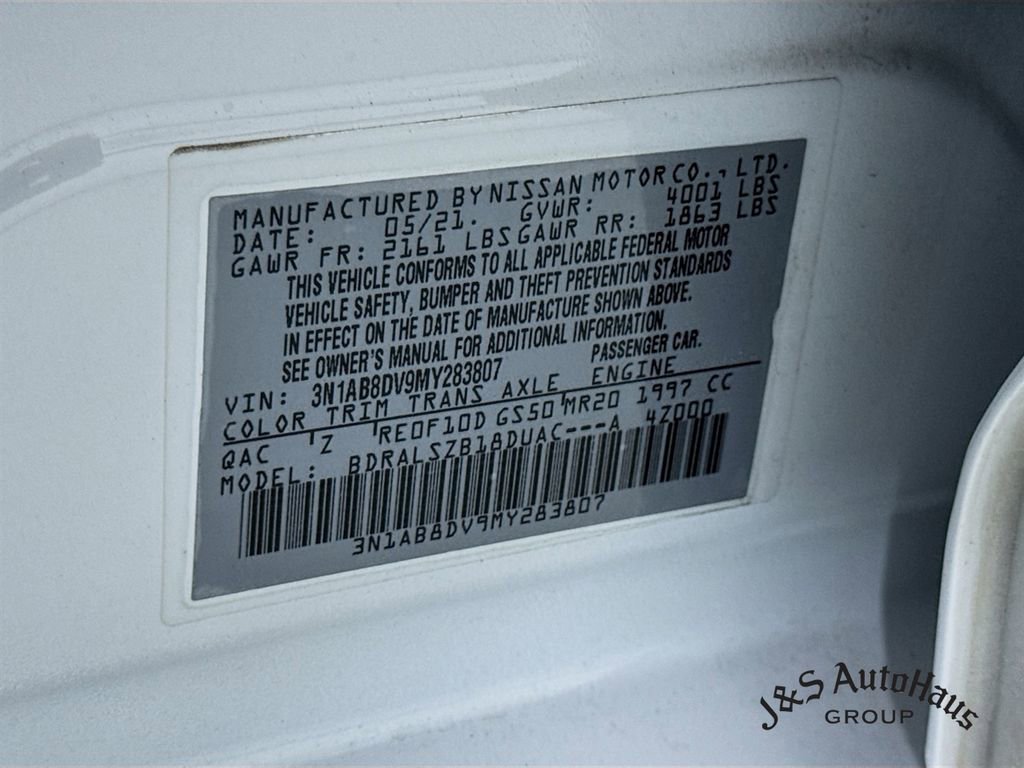 Used 2021 Nissan Sentra SR w/ SR Premium Package image 40