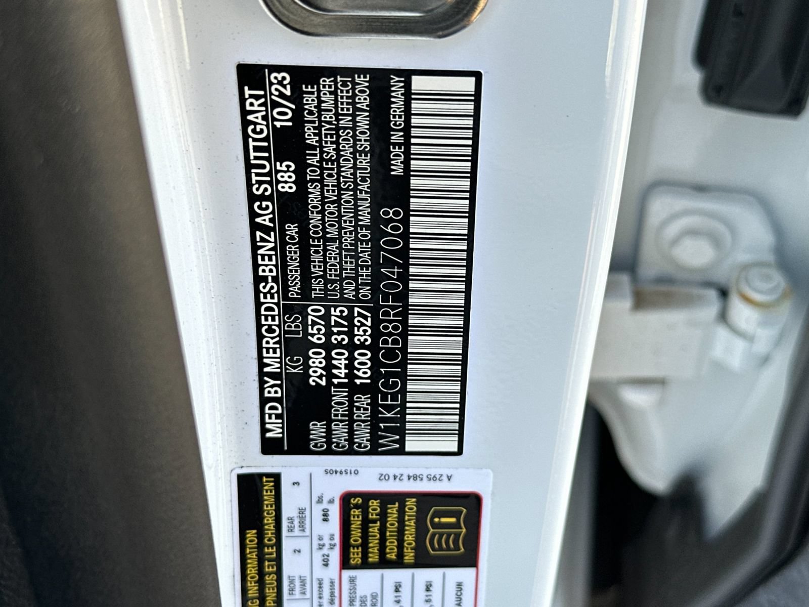 Certified 2024 Mercedes-Benz EQE 350+ 4MATIC Sedan image 36