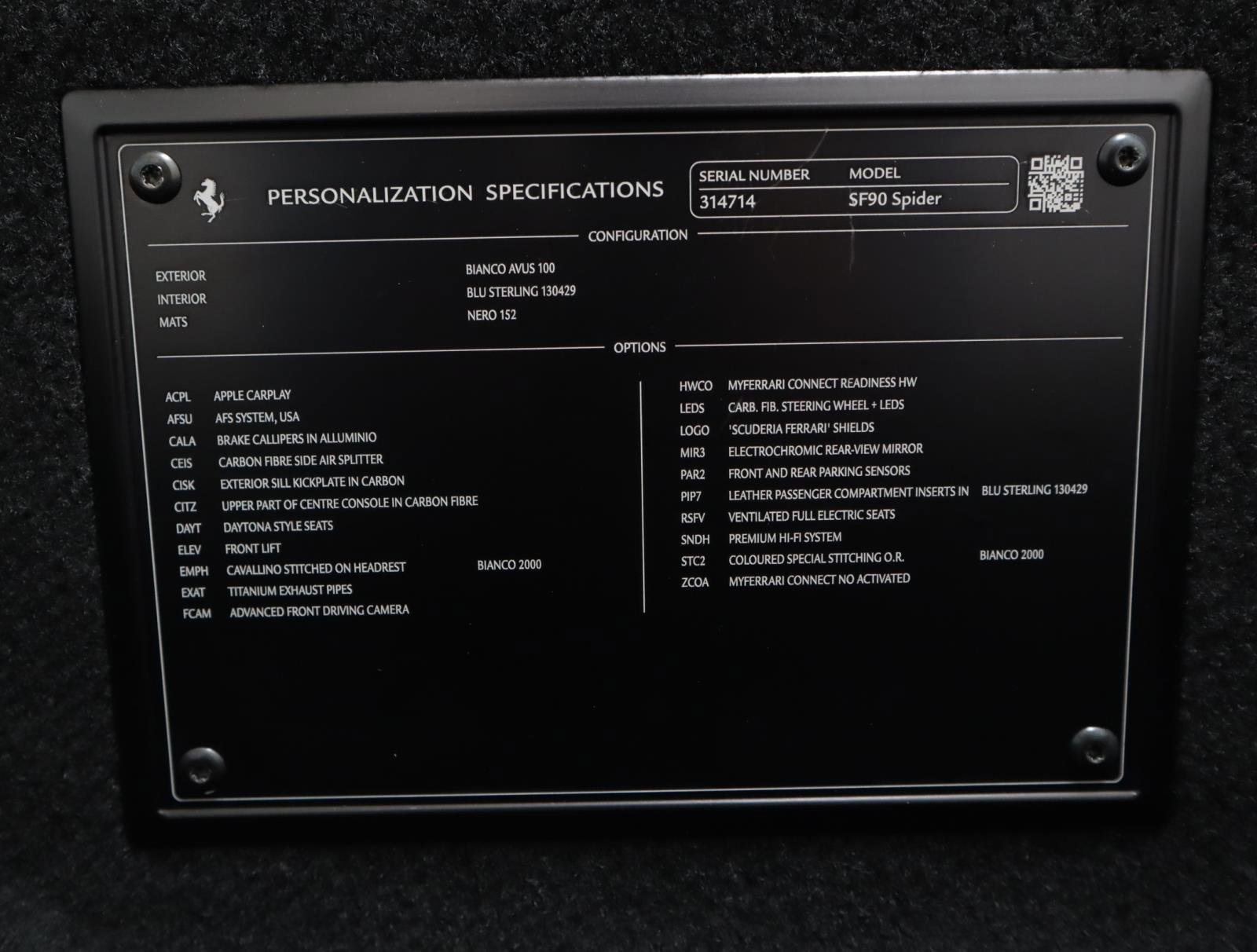 Certified 2025 Ferrari SF90 Spider AWD/4WD image 22