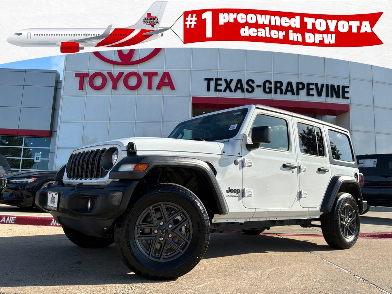 Used 2025 Jeep Wrangler Unlimited Sport AWD/4WD image 1