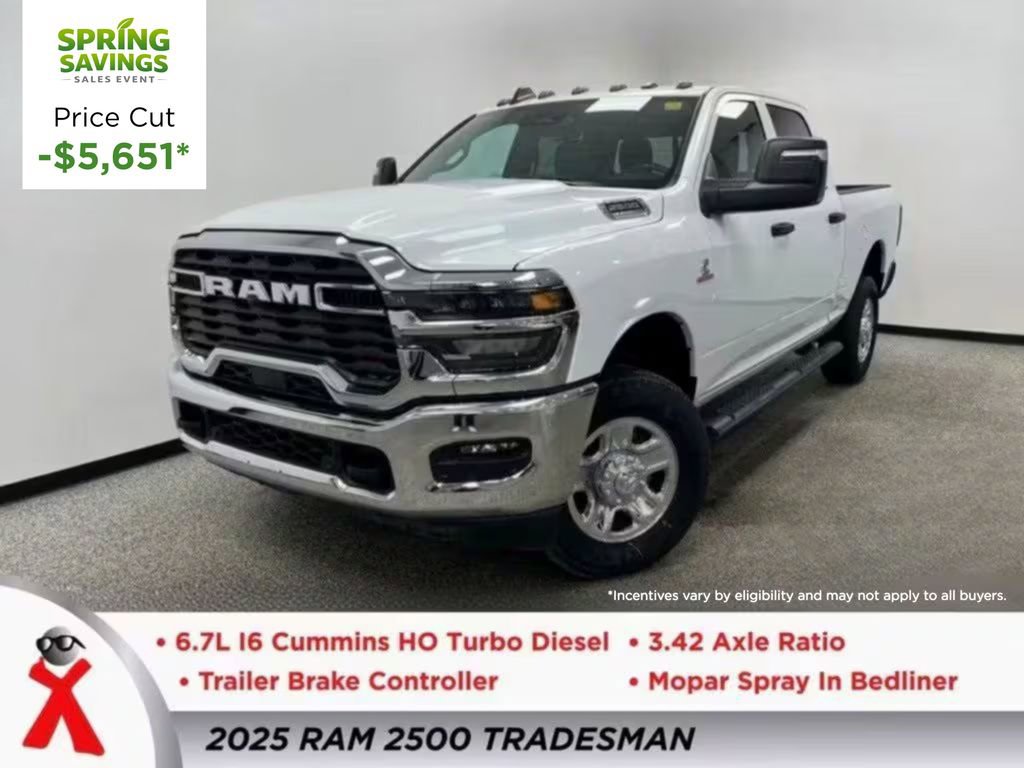 New 2025 RAM 2500 Tradesman AWD/4WD image 1