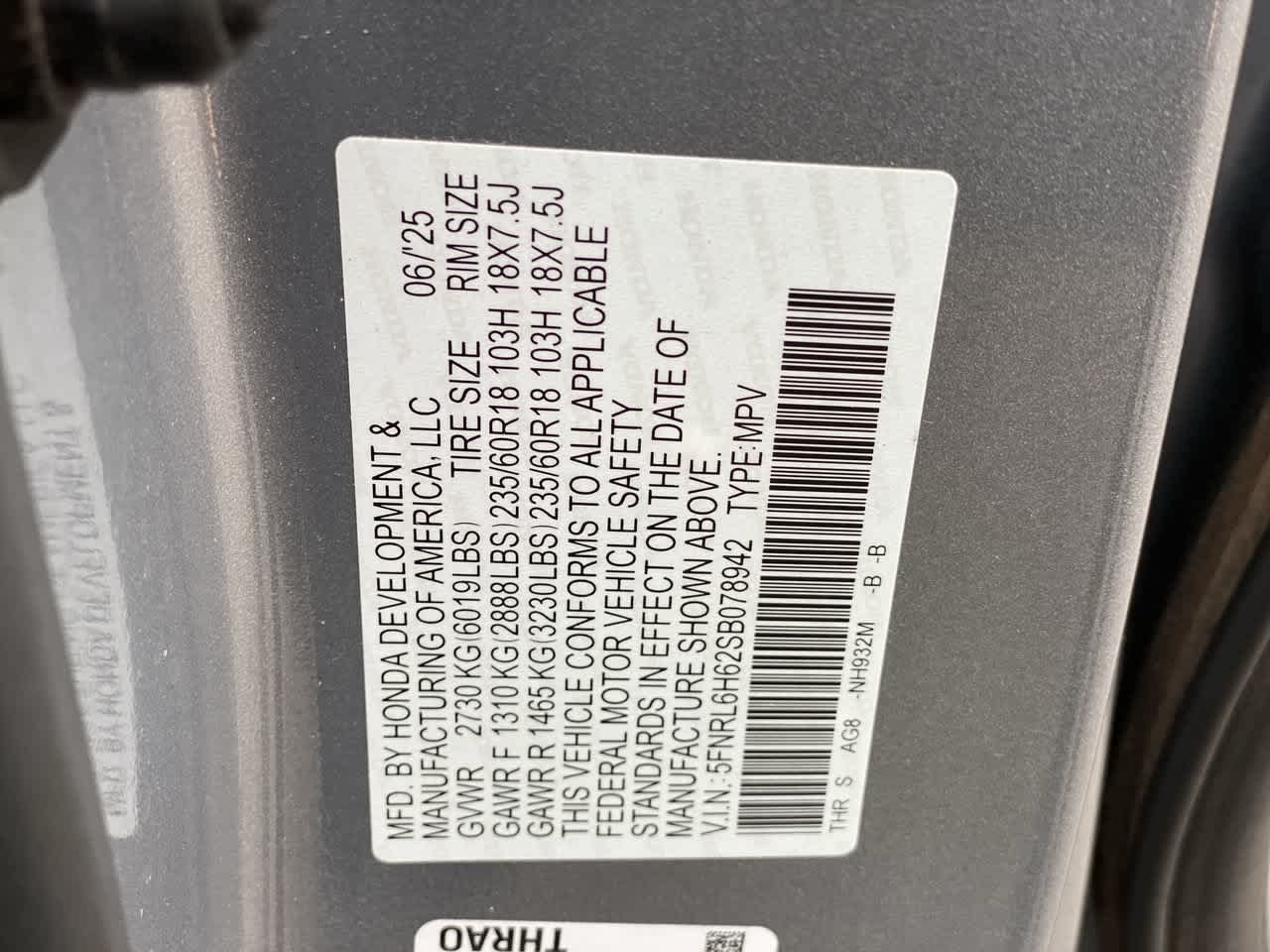 Used 2025 Honda Odyssey EX-L image 27
