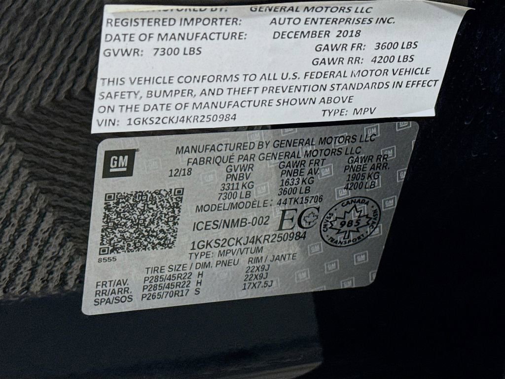 Used 2019 GMC Yukon Denali w/ Denali Ultimate Black Edition AWD/4WD image 35