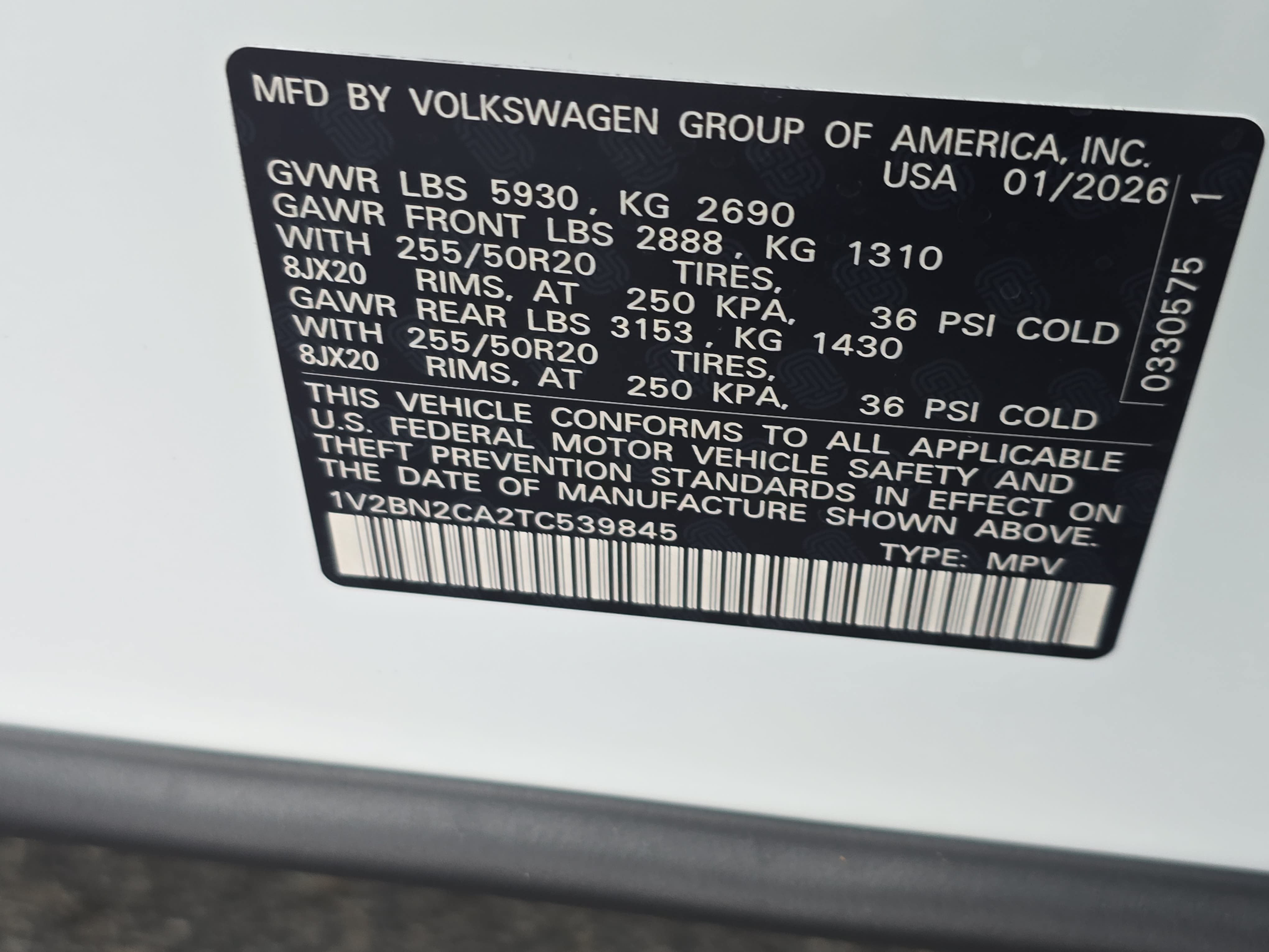 New 2026 Volkswagen Atlas SEL AWD/4WD image 37