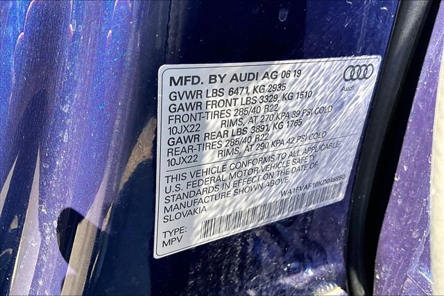 Used 2019 Audi Q8 Prestige AWD/4WD image 19