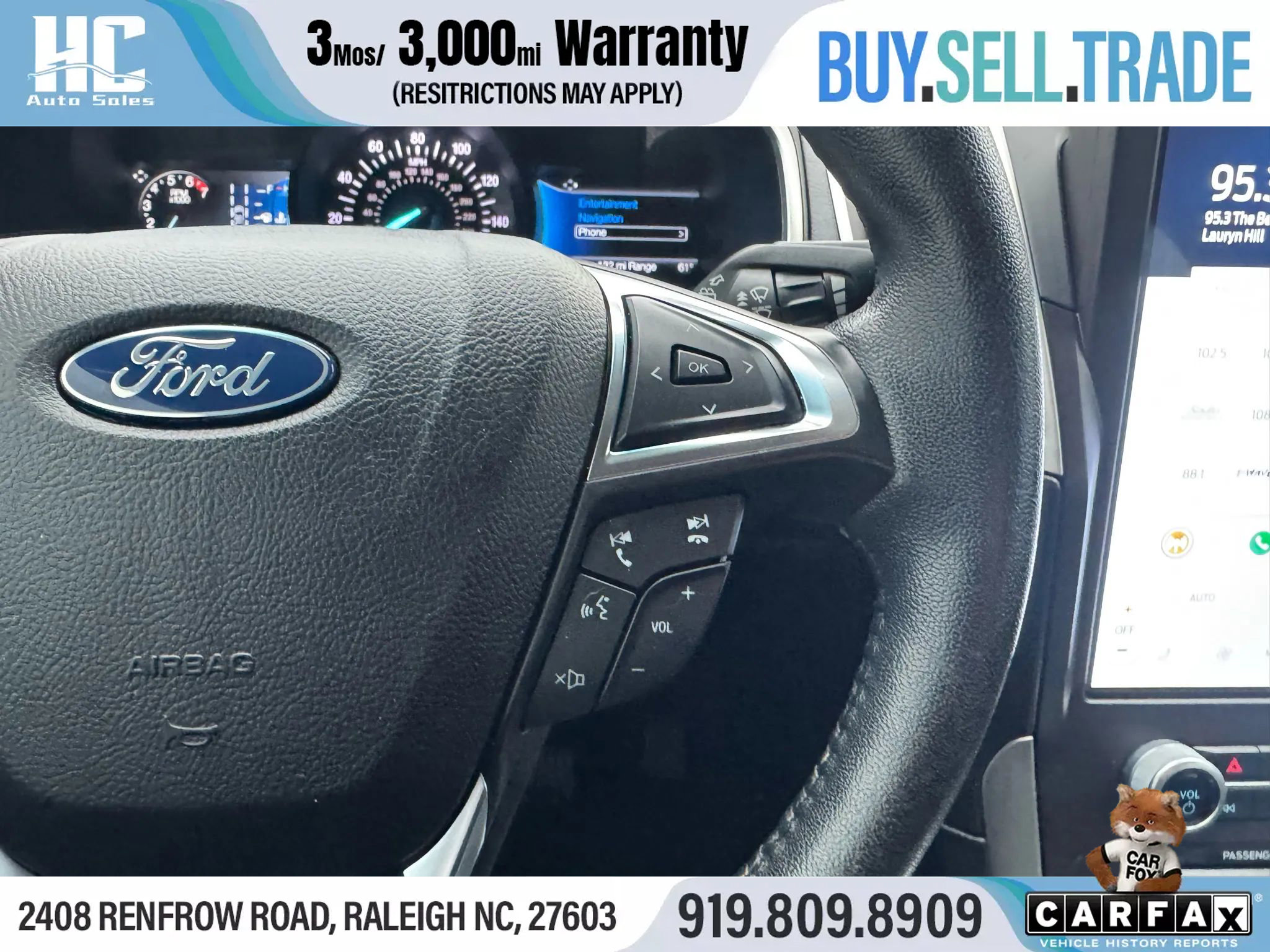Used 2021 Ford Edge SEL w/ Cargo Accessory Package image 27
