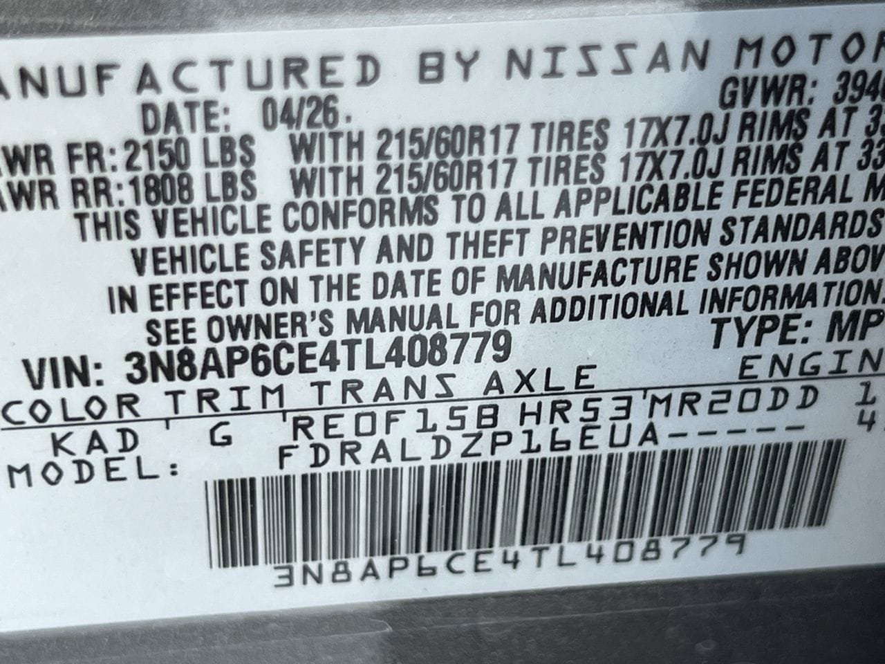 Certified 2026 Nissan Kicks SV FWD image 11